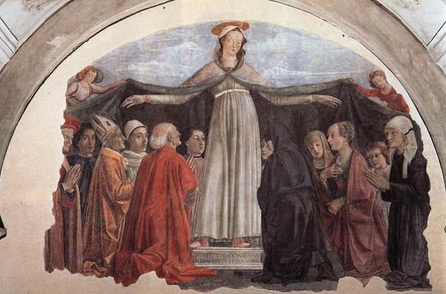 Schutzmantelmadonna, Domenicho Ghirlandaio